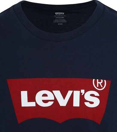 Levi's T-Shirt Graphic Logo Navy 17783-0139 kopen