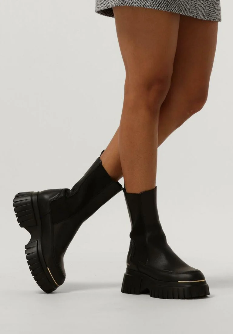 NUBIKK zwarte nubikk chelsea boots miley adams