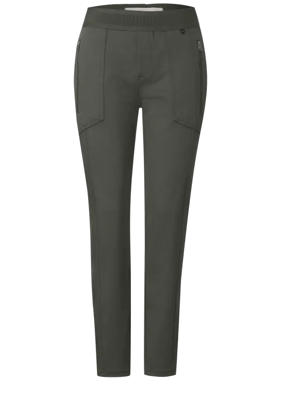 Loose Fit Joggpants - greyish atlantic green