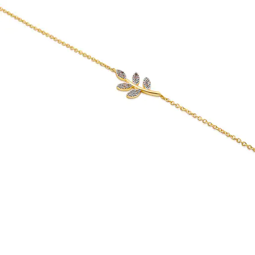 Pulseira Gem Power Gold com Diamantes