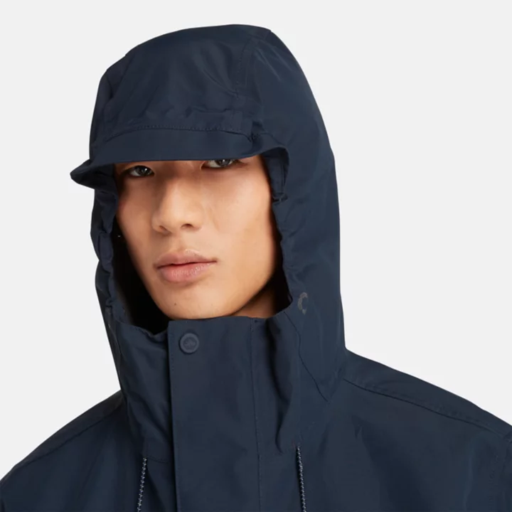 Jaqueta impermeável 3 em 1 Super Benton para homens na cor azul marinho
