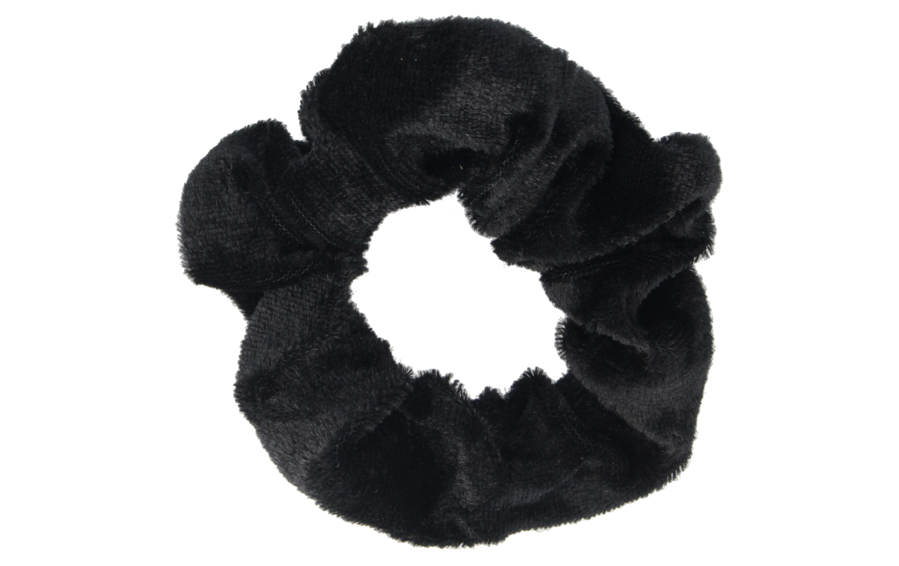 Scrunchie Samt Schwarz 1 StückPraktisch und stylisch im Alltag