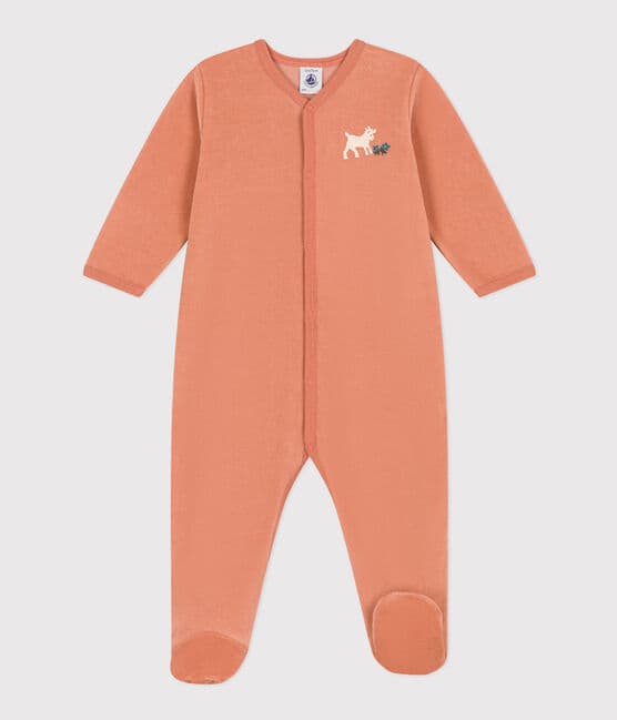 Pyjama bébé en velours