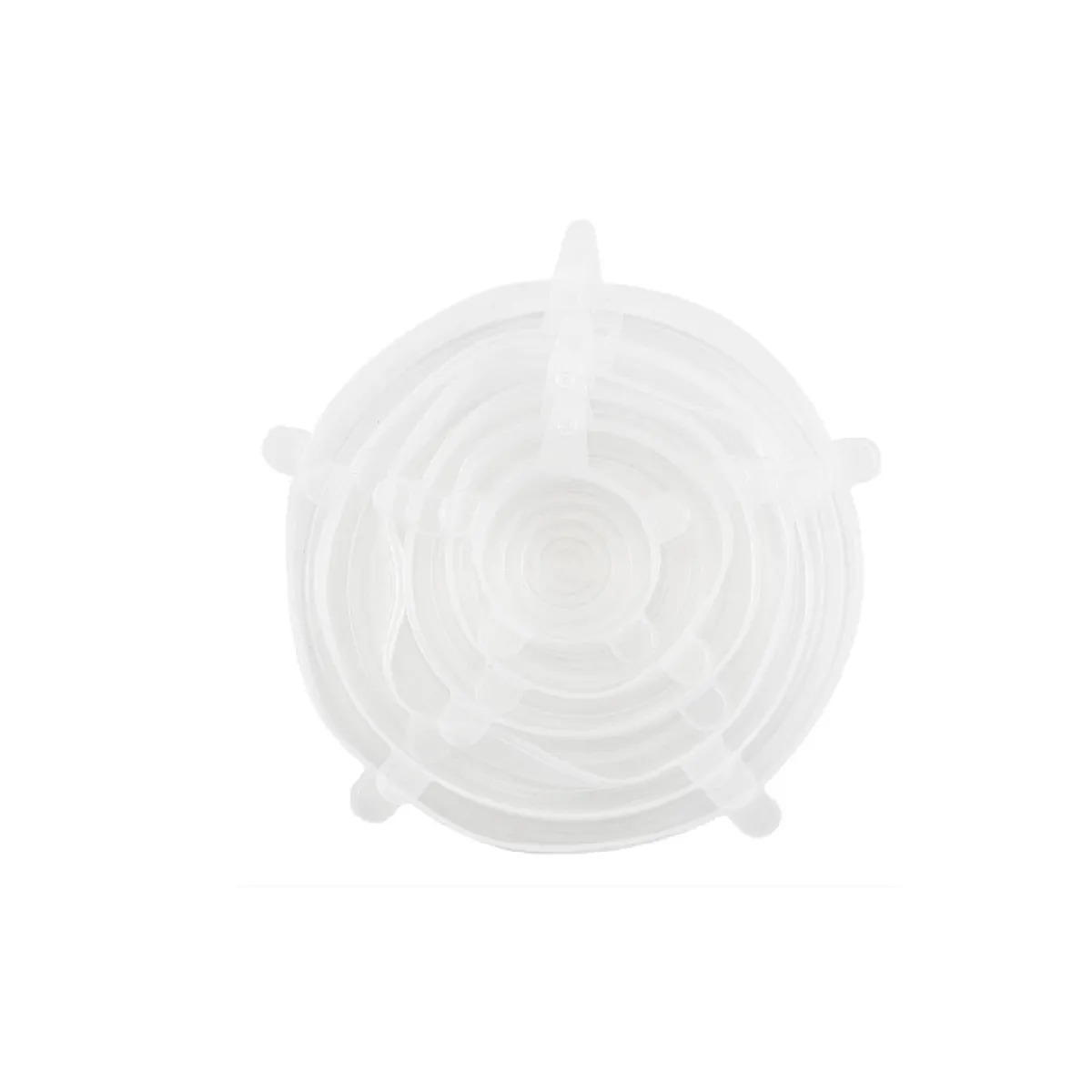 YP Select Couvercle Silicone Extensible (Pack de 6)