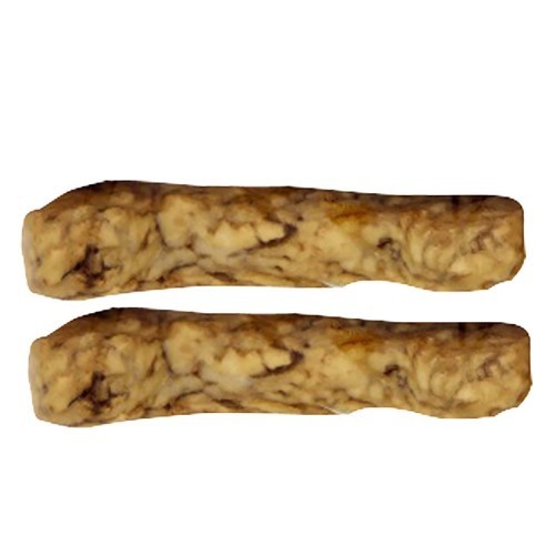Petiscos de osso de boi para cães, sabor natural