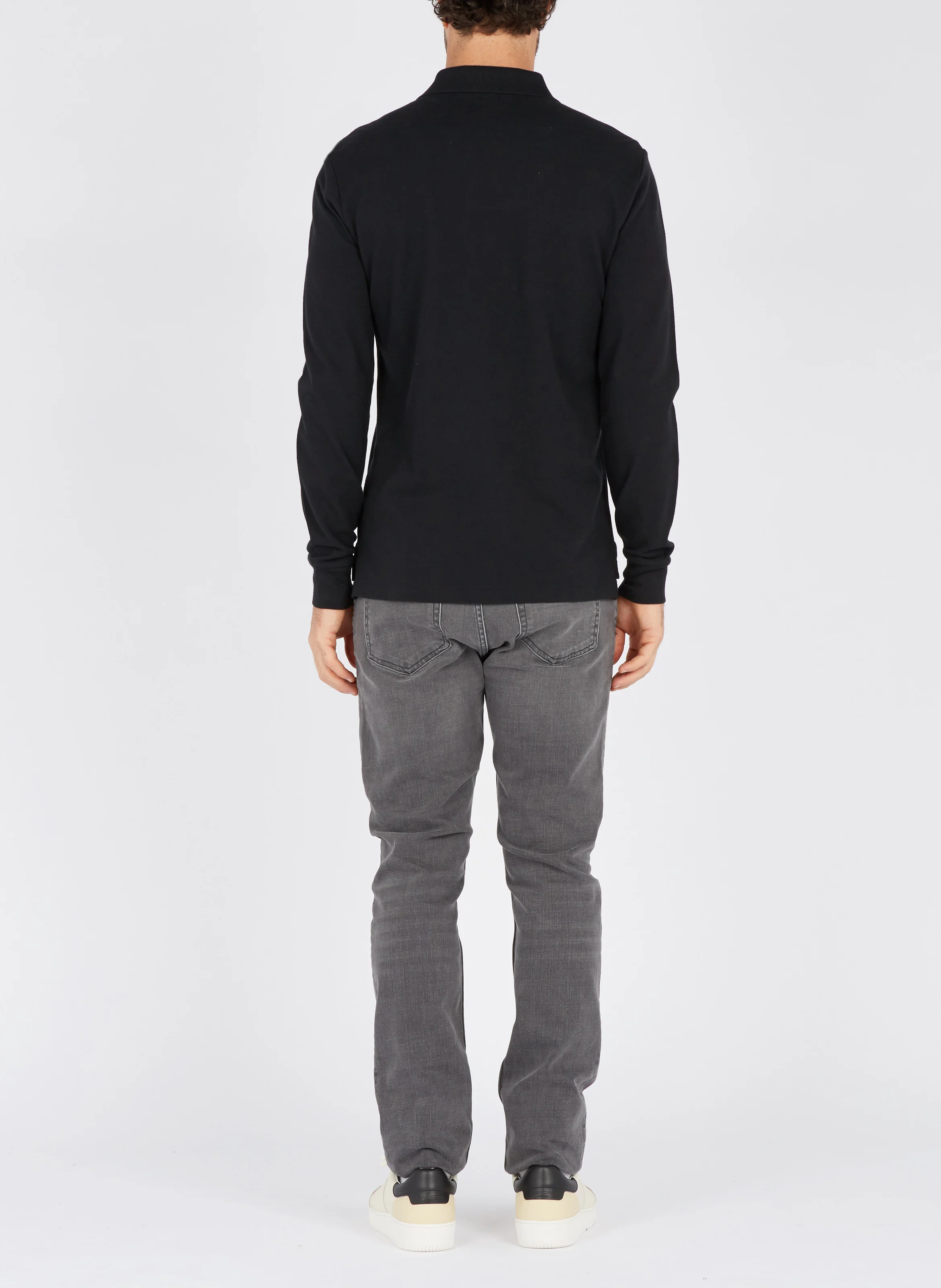 Jean slim taille normale en coton stretch | Gris