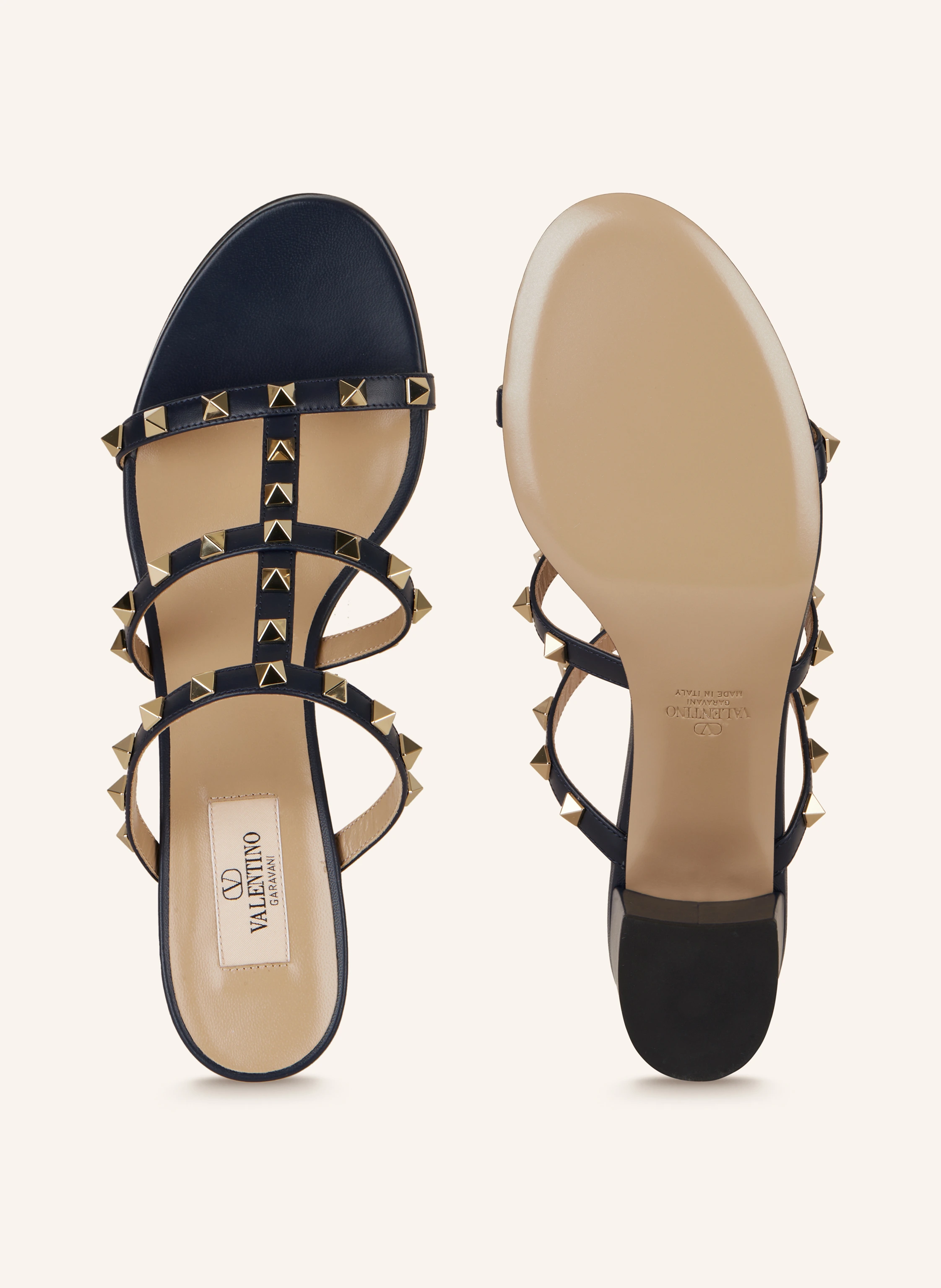 VALENTINO GARAVANI Mules ROCKSTUD mit Nieten