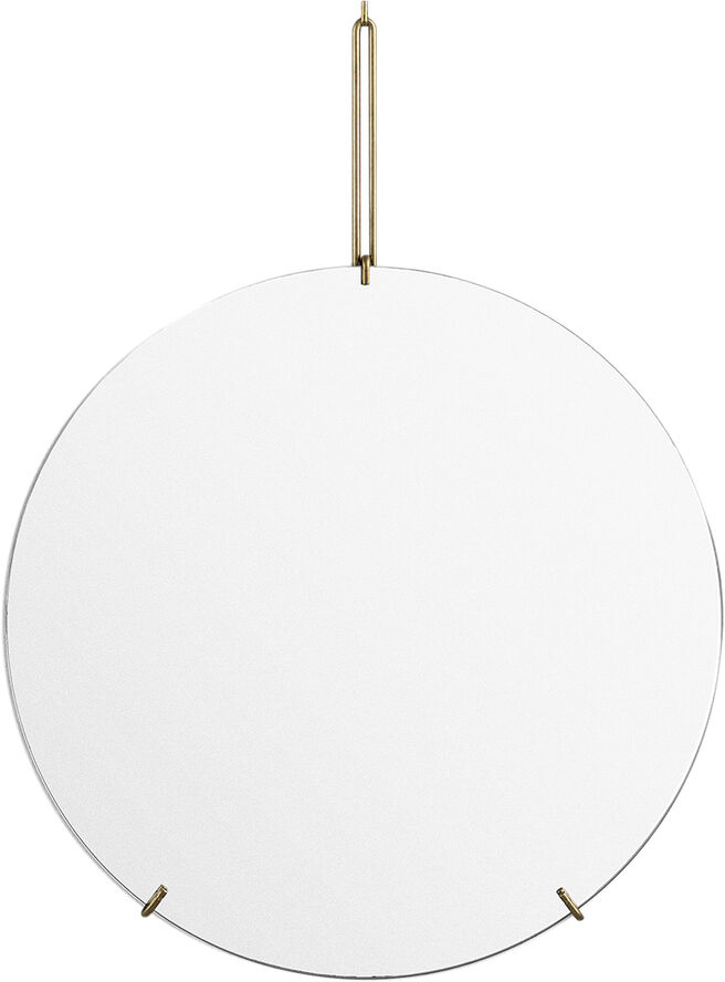 Moebe Wall Mirror spejl 70 cm. Brass