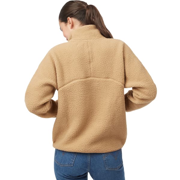 Sweat polaire TENTREE W ECOLOFR HALF ZIP CARTOUCHE