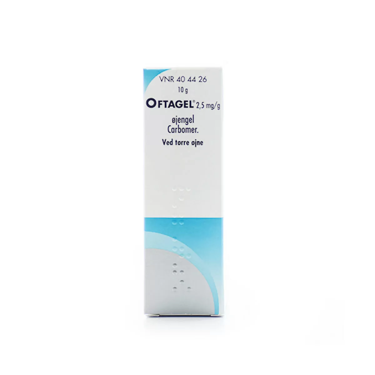 Oftagel Øjengel 2,5 mg/g - 10 g