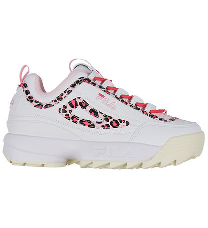 Fila Schuhe - Disruptor P Teens - Weiß/Leopard