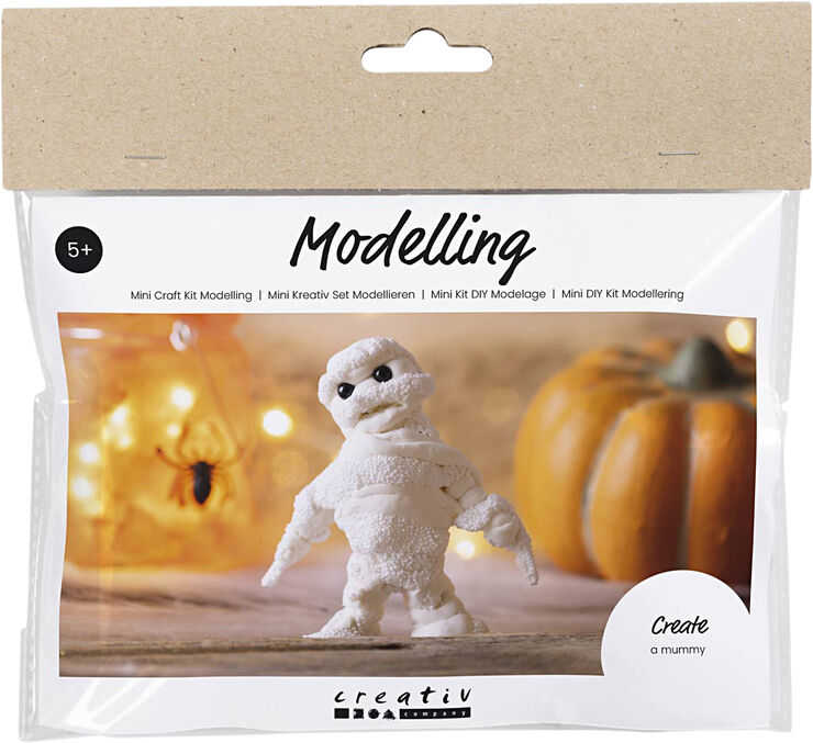 Creativ Company Mini DIY Kit Modellering, Mumie