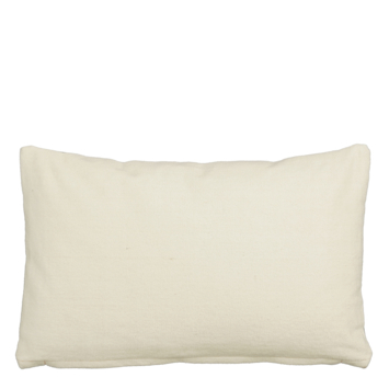 Sierkussen streep hart rood - l55xb35xh10cm