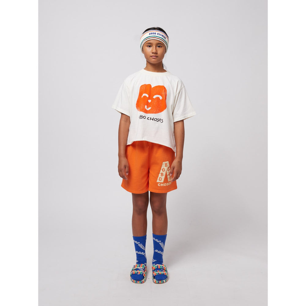 Køb Bobo Choses Offwhite Joyful Face T-Shirt