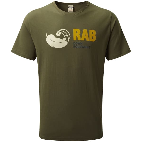 T-shirt escalade RAB STANCE VINTAGE TEE ARMY