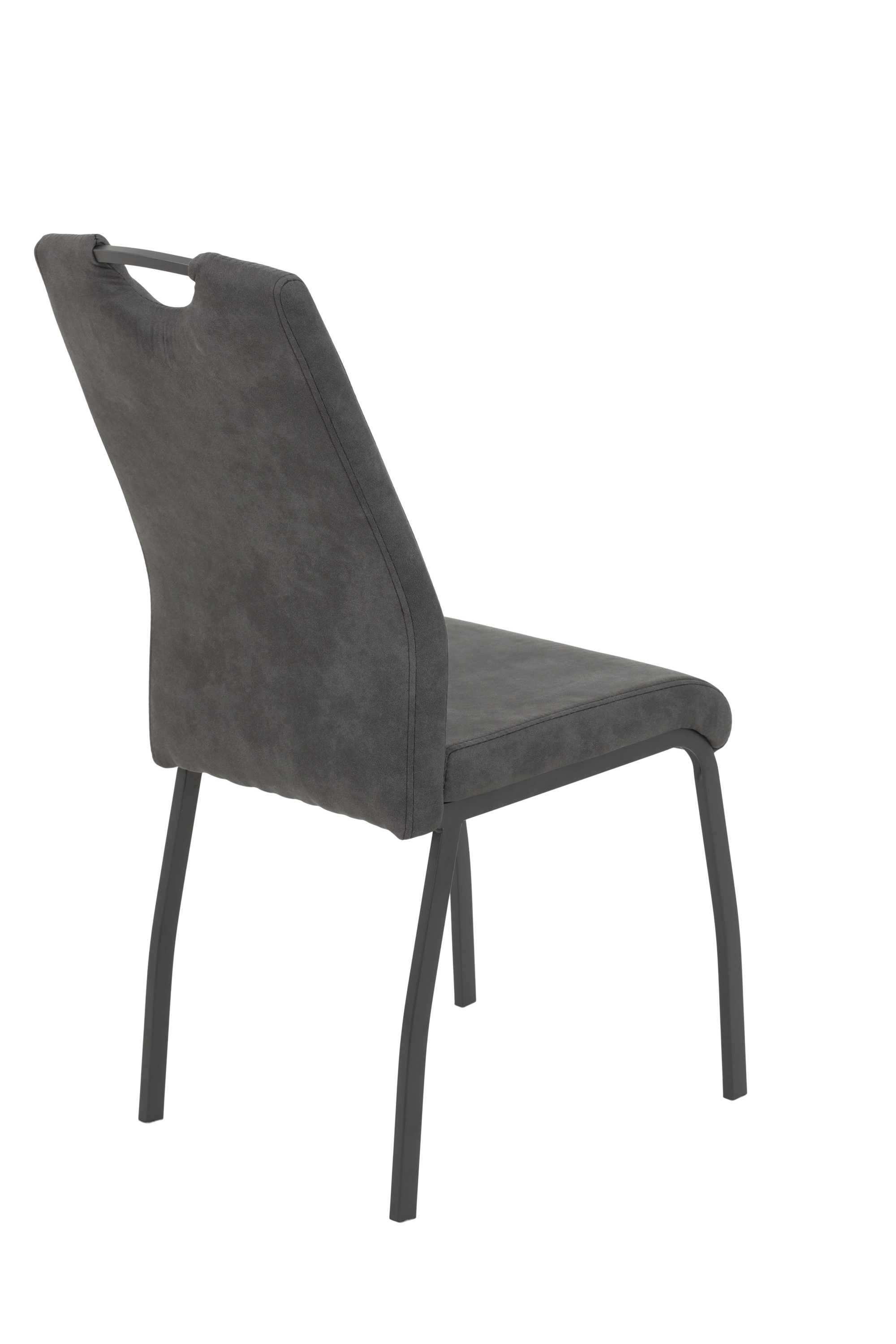Polsterstuhl ELIF II 4er Set anthrazit