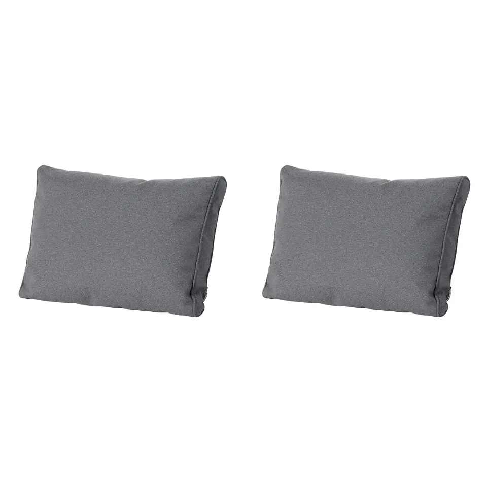 Madison - Lounge Profi-Line Manchester grey - Ca. 40x60 cm - Set van 2