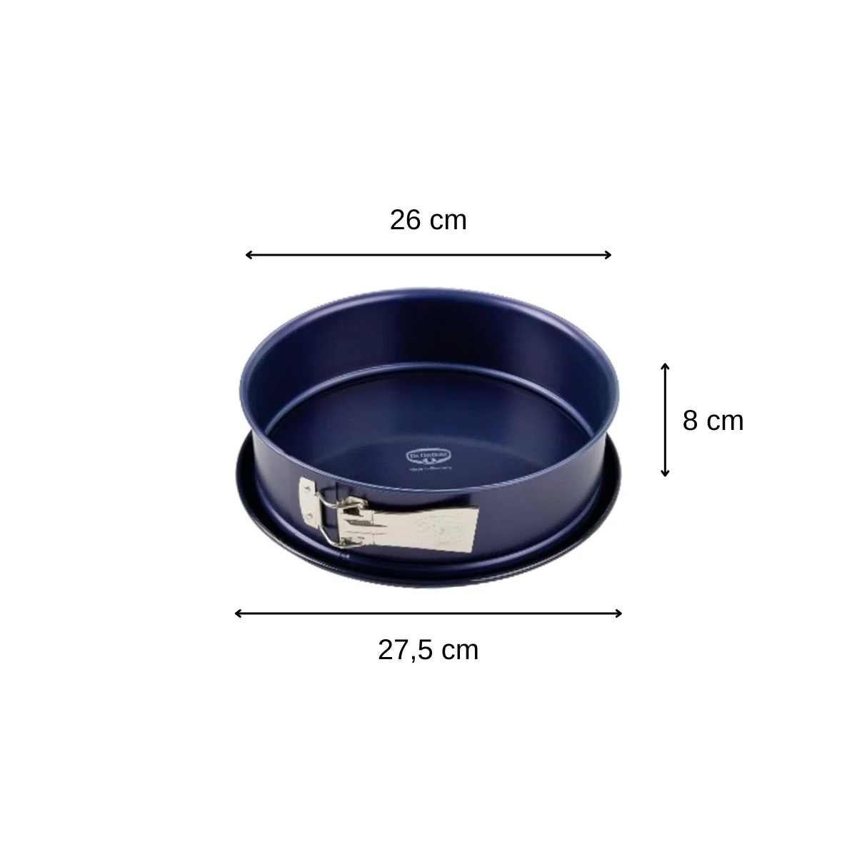 Moule à manqué à charnière 26 cm Back Liebe Dr. Oetker