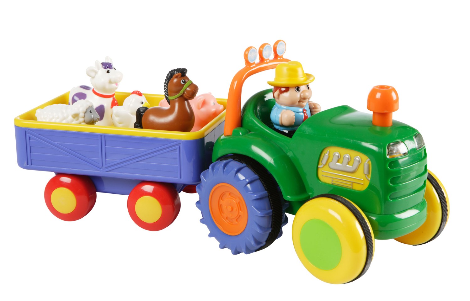 Happy baby -Farm Traktor med Trailer