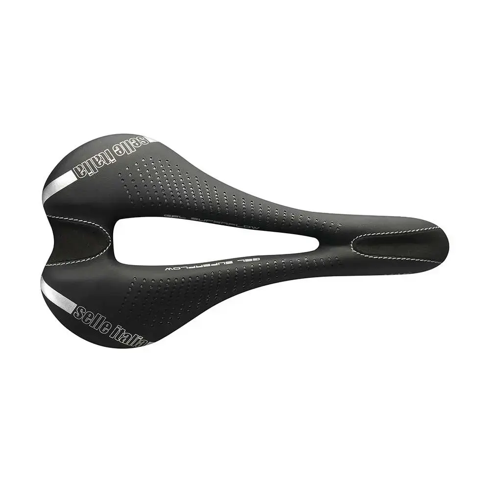 Selle Italia Max SLR Gel Superflow TI 316 L3 Zadel Zwart
