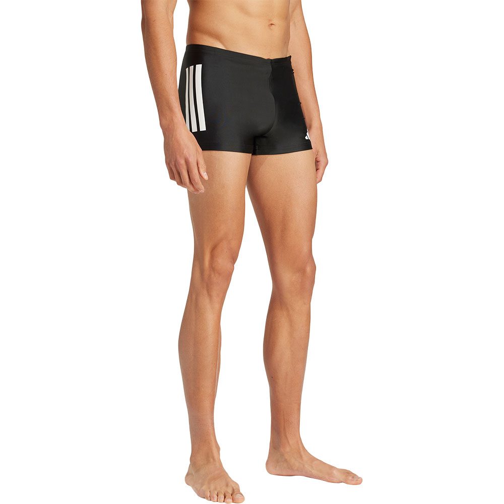 adidas 3-Streifen 2-Inch Boxer-Badehose Herren schwarz