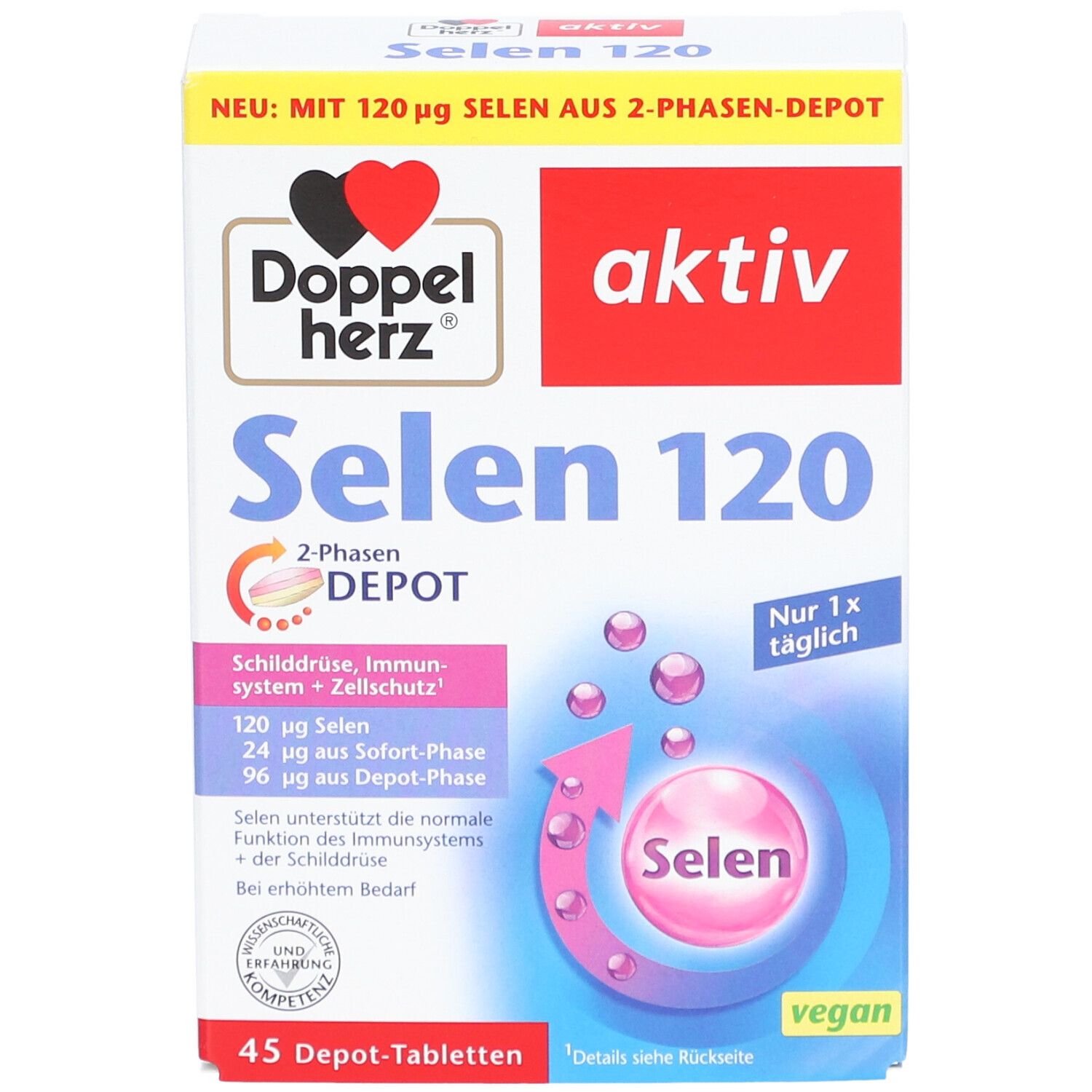 Doppelherz® Selen 120 2-Phasen Depot Tabletten