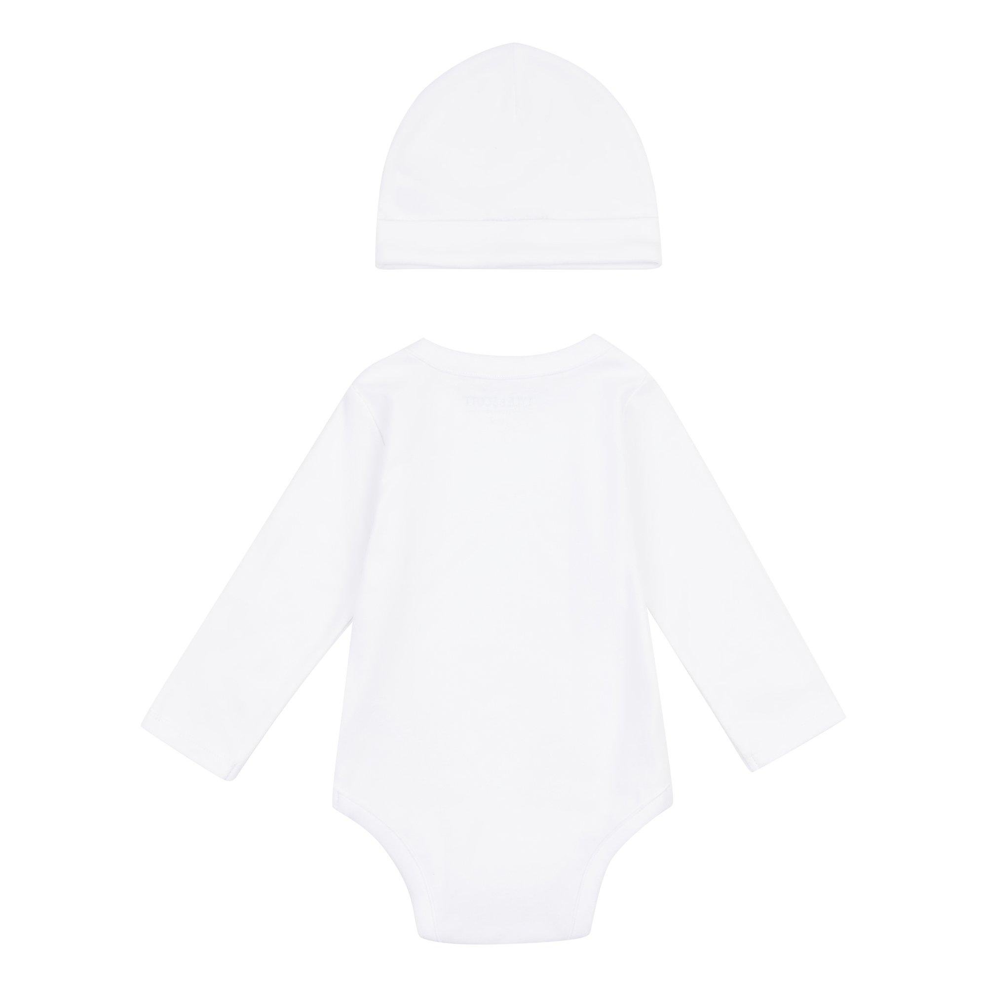 Lyle and Scott Romper and Hat Set Baby