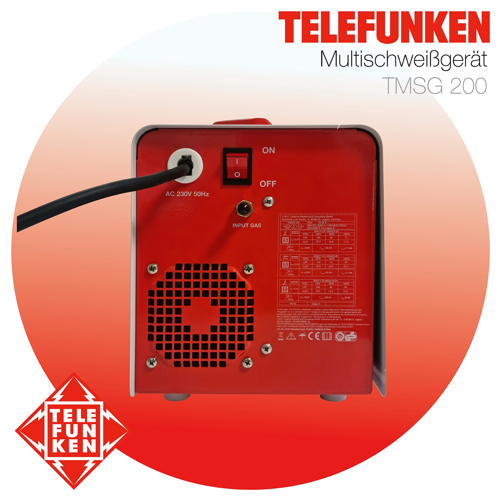 Telefunken Multischweißgerät TMSG 200