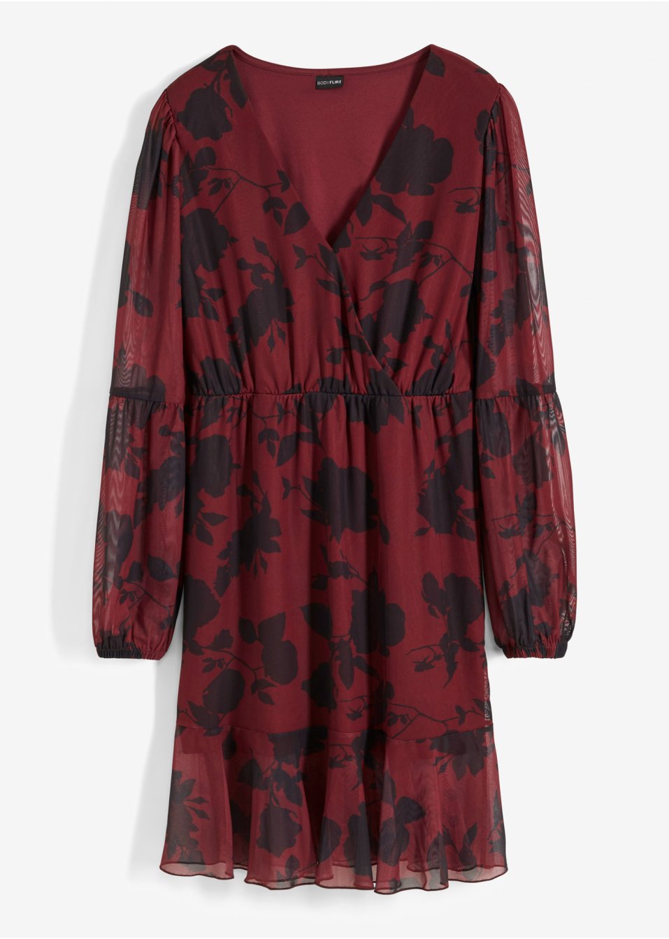 Robe en jersey mesh