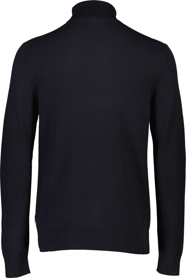 Lindbergh Ecovero L/S roll neck knit Navy