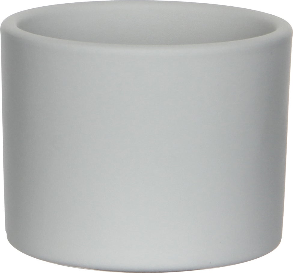 Mica Decorations bloempot Era licht grijs D 12 H 10 cm