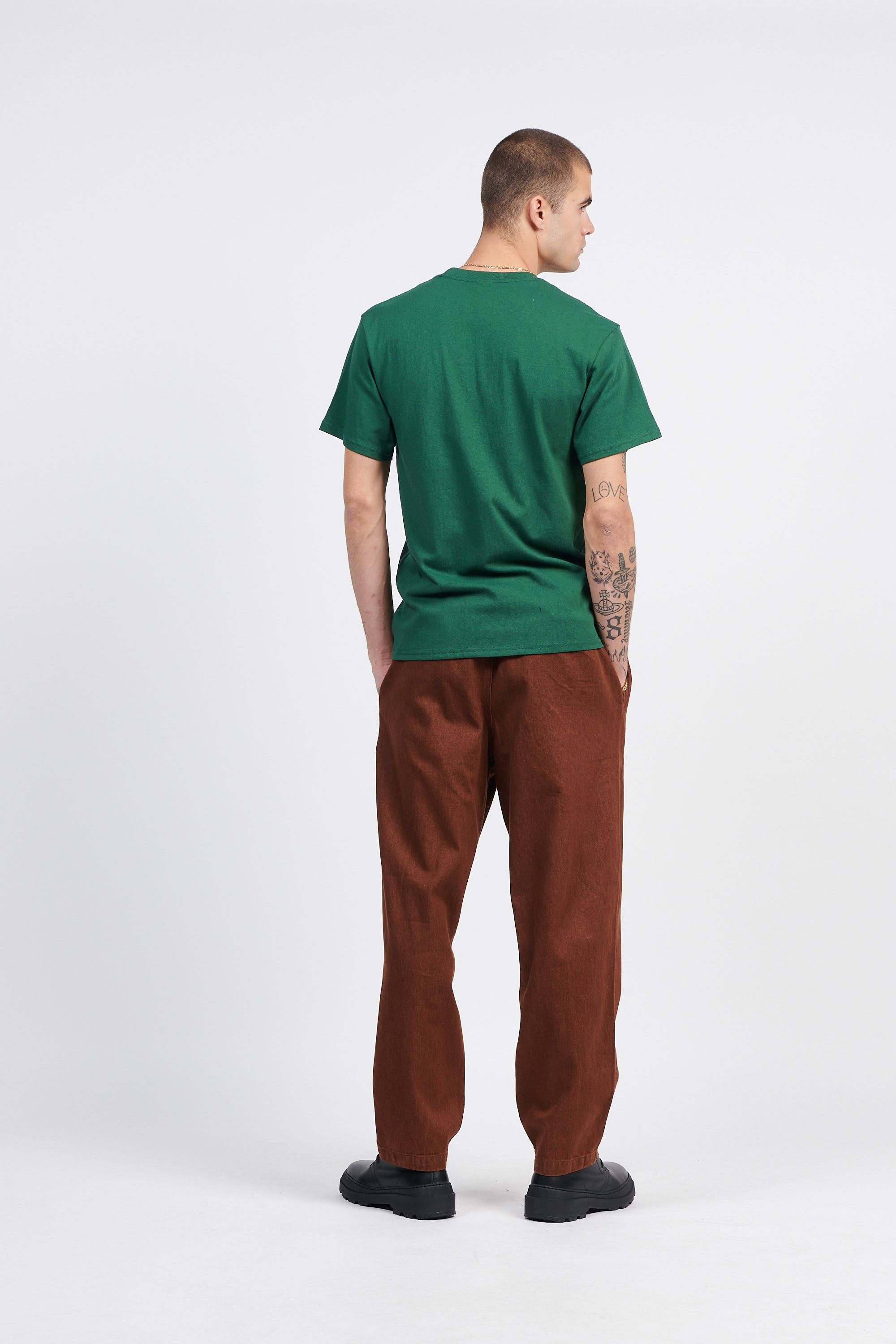 HUF T-SHIRT IN THE POCKET Vert