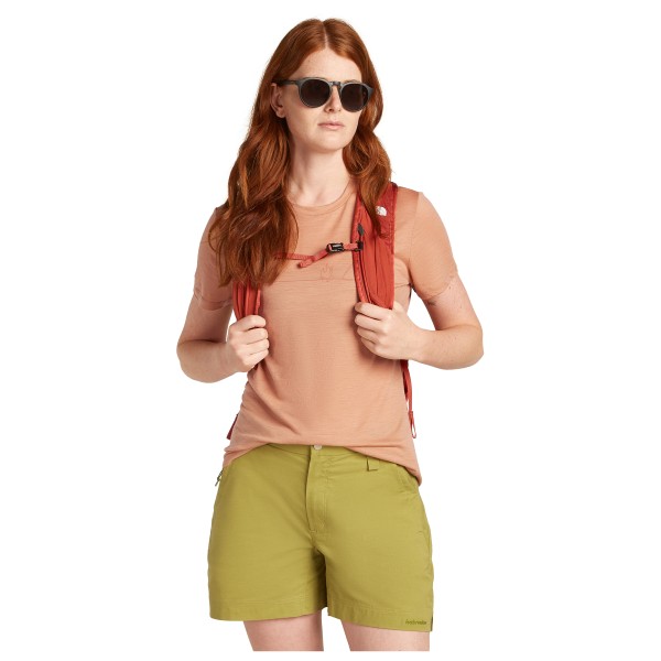 Icebreaker - Women's Merino150 TechLite S/S Single Line Camp - Haut en mérinos