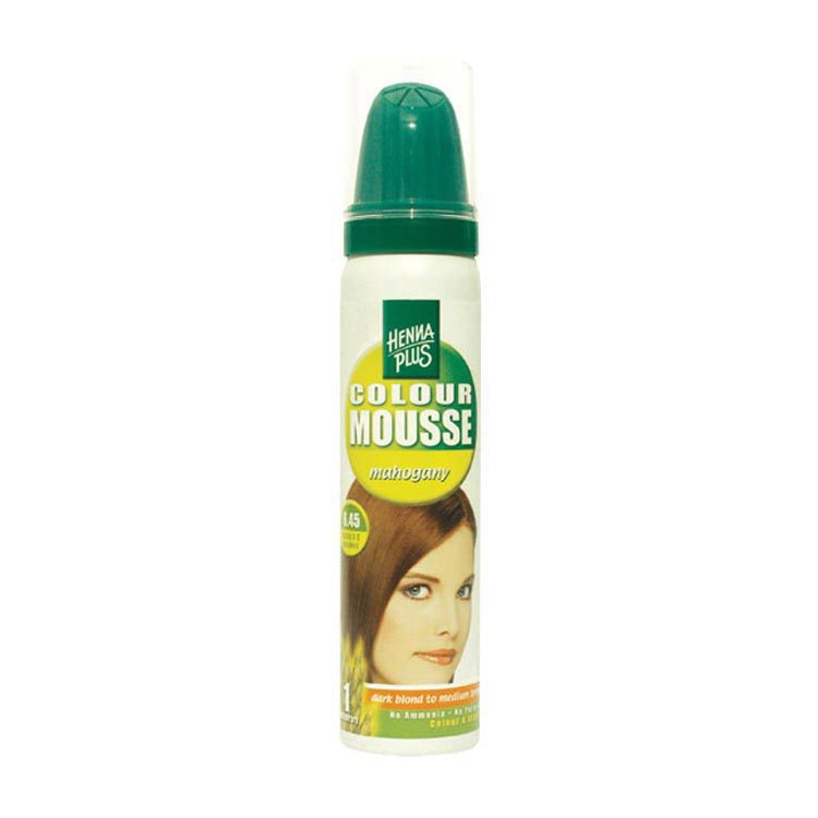Hennaplus Color Mousse 6.45 Mahogan 75ml