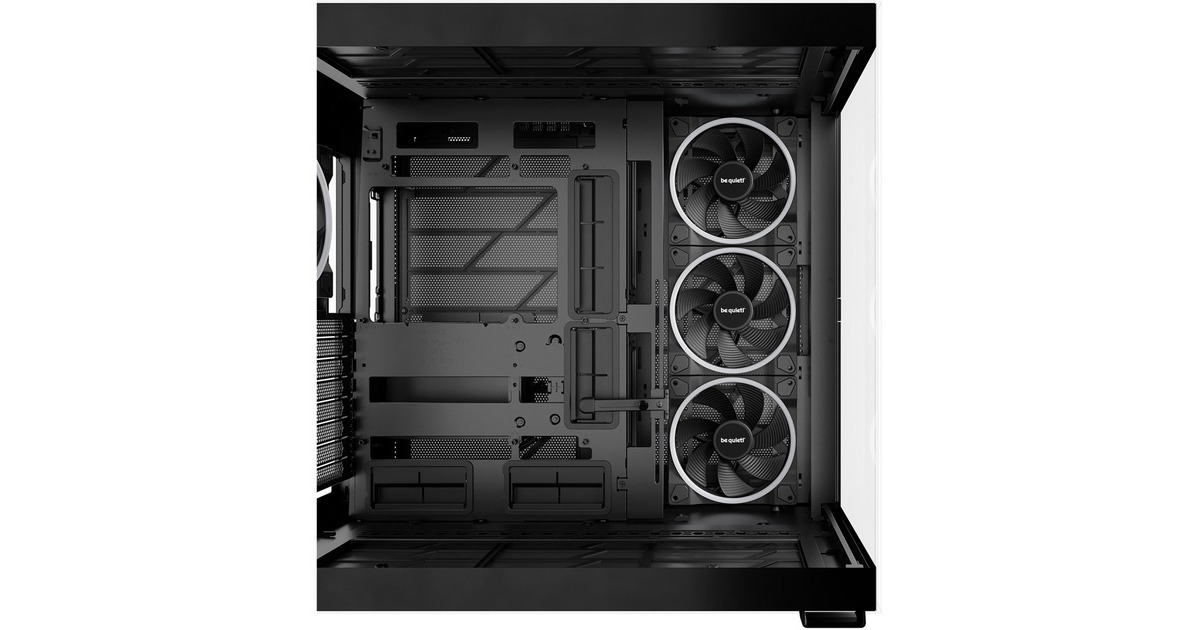 be quiet!Light Base 900 FX big tower behuizing  (Zwart | 2x USB-A | 1x USB-C | RGB | Tempered Glass)