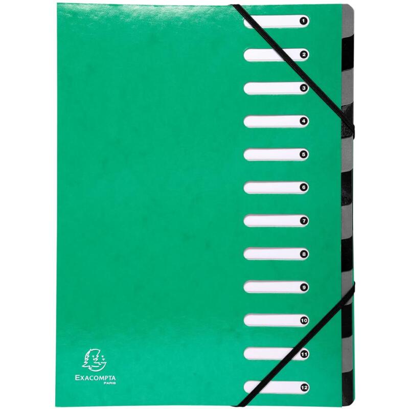 Trieur Harmonika Iderama 12 compartiments - Couleurs assorties