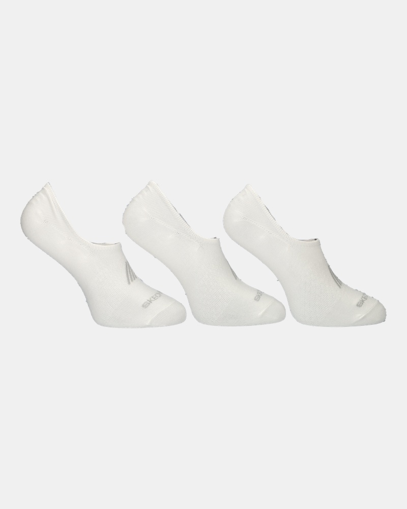 Skechers 3-Pack Sneakersokken Sokken  - wit