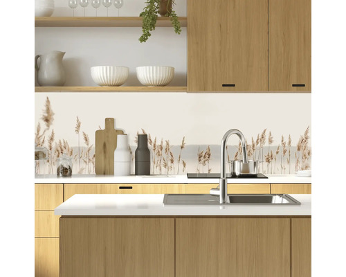 Keukenachterwand mySpotti Profix Seebi zeegras 100 x 60 cm PX-10060-1838-HB