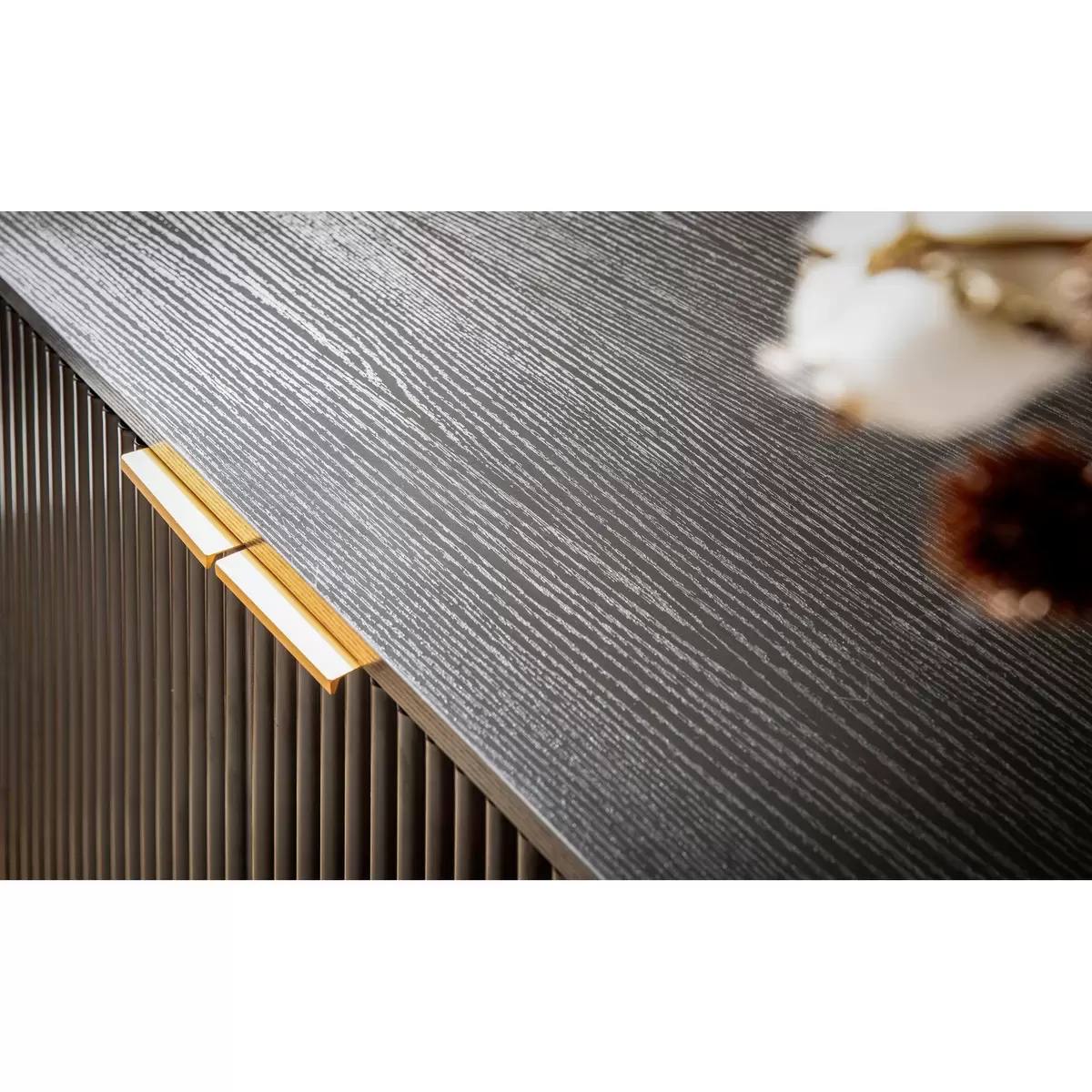 Sideboard Sesma gold,schwarz