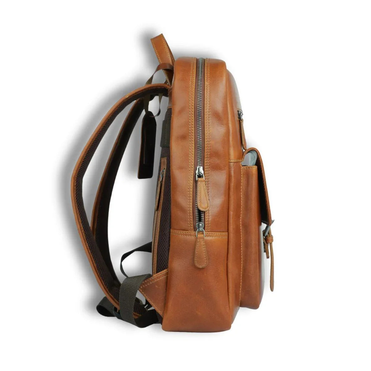 Sparwell | KYLE Komfort | Leren laptop rugzak 15,6
