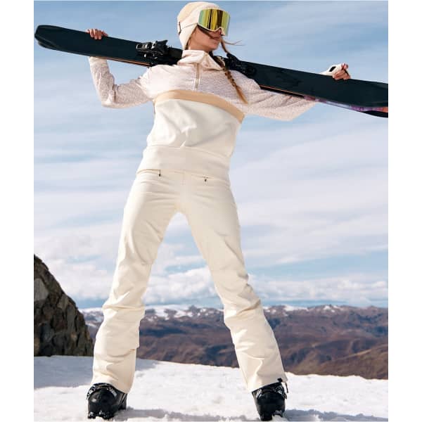 Sweat polaire ROXY SWEEPING PEAK PEBBLE ROXYGRAM