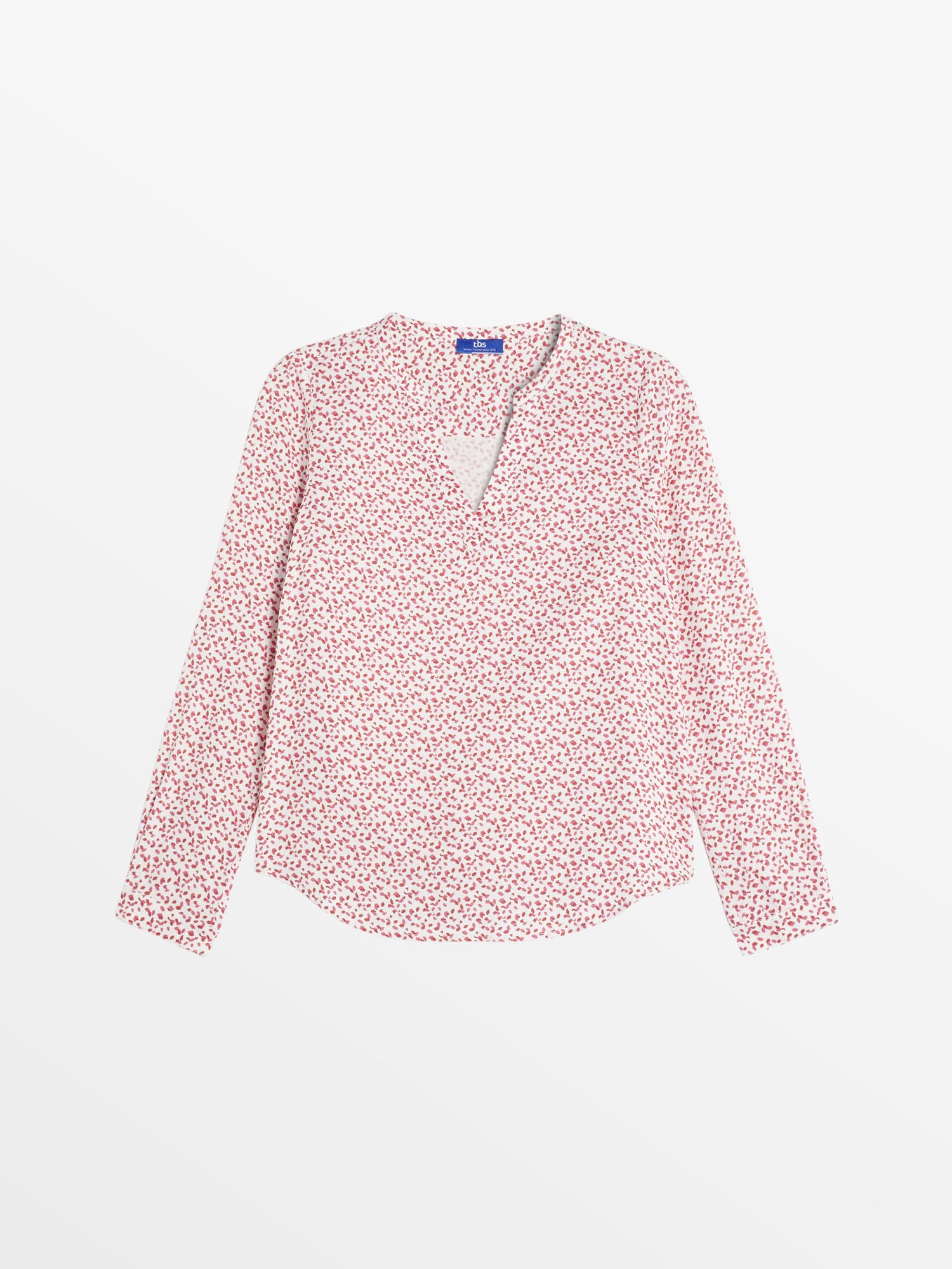 Blouse Femme A Motif Rose
