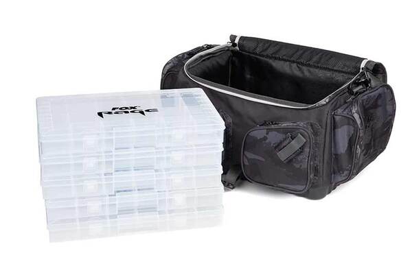 Sac Fox Rage Camo Voyager Large Carryall (avec 5 Boîtes)