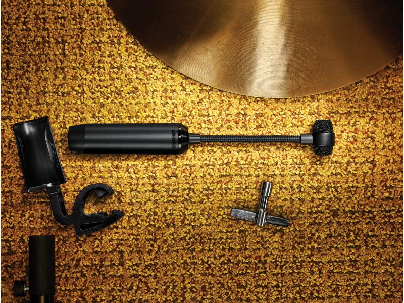 Shure Mikrofon PGA98D-XLR Schlagzeugmikrofon mit Kondensatorkapsel