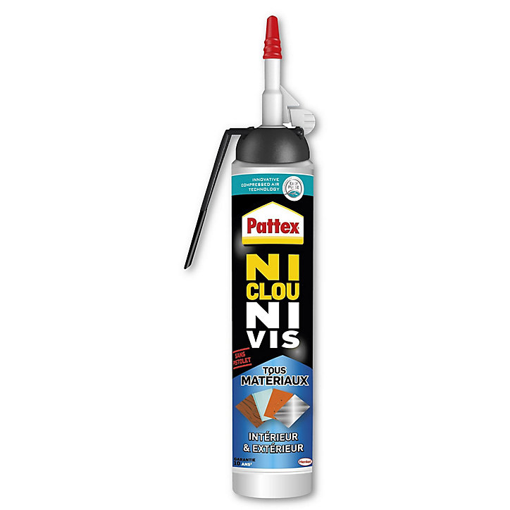 Cartouche de colle polymère propulsée au gaz, 200 g - intérieur/extérieur