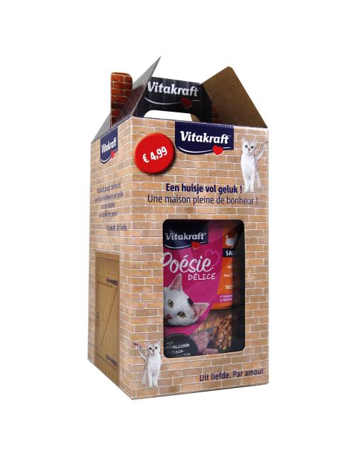 Vitakraft Dierendag Pakket Kat - Kattensnack - per stuk