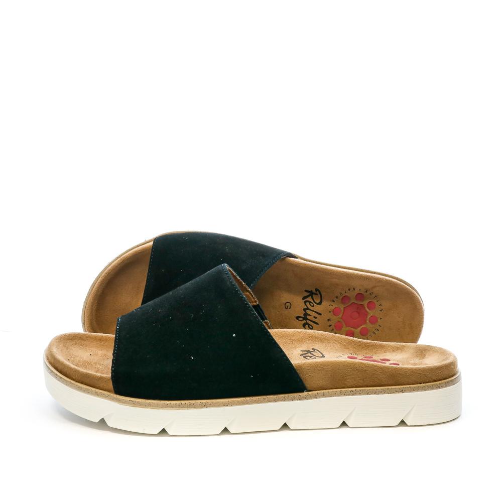 Relife Sandales Noir Femme RELIFE Joymule