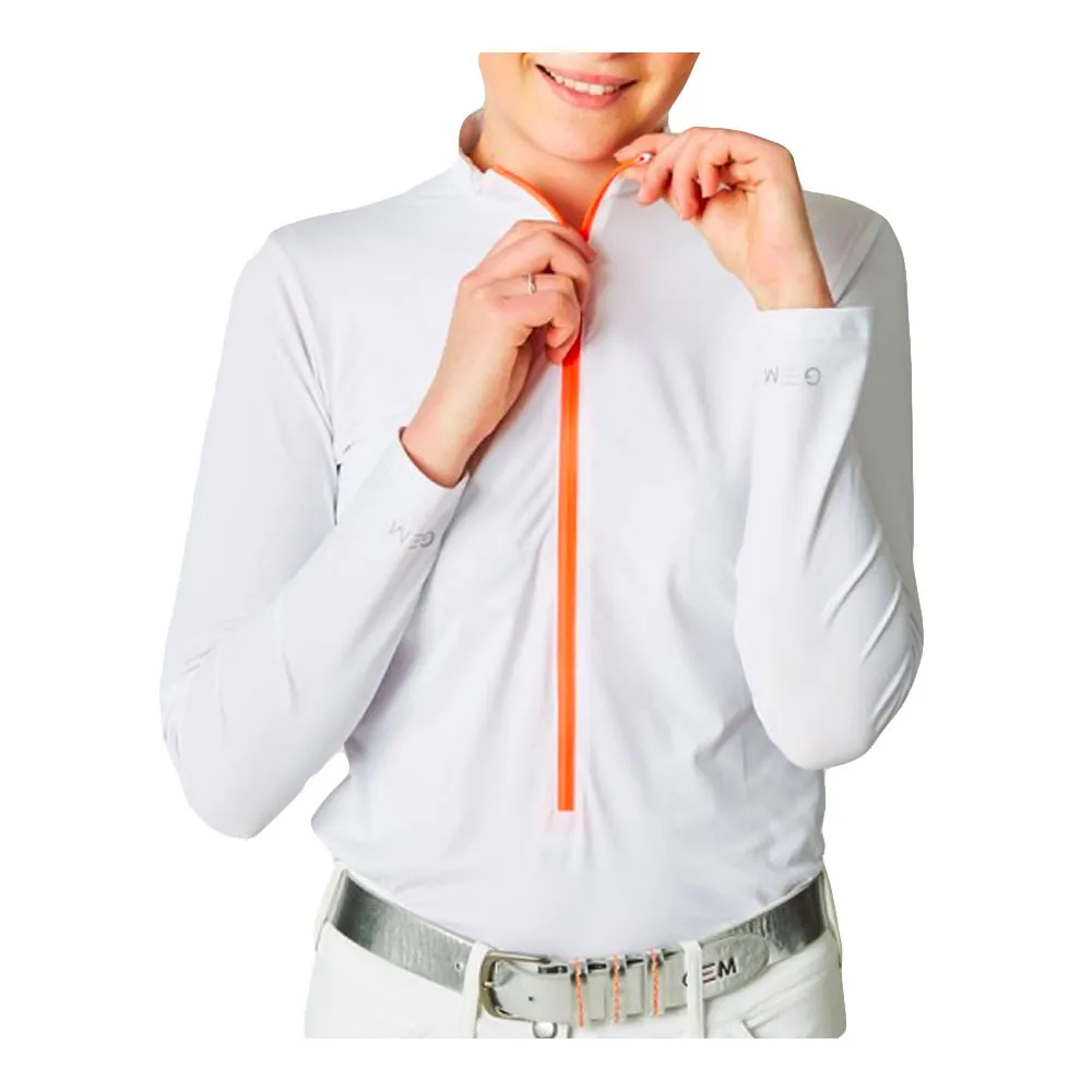 Gem UP - Polo Femme blanc