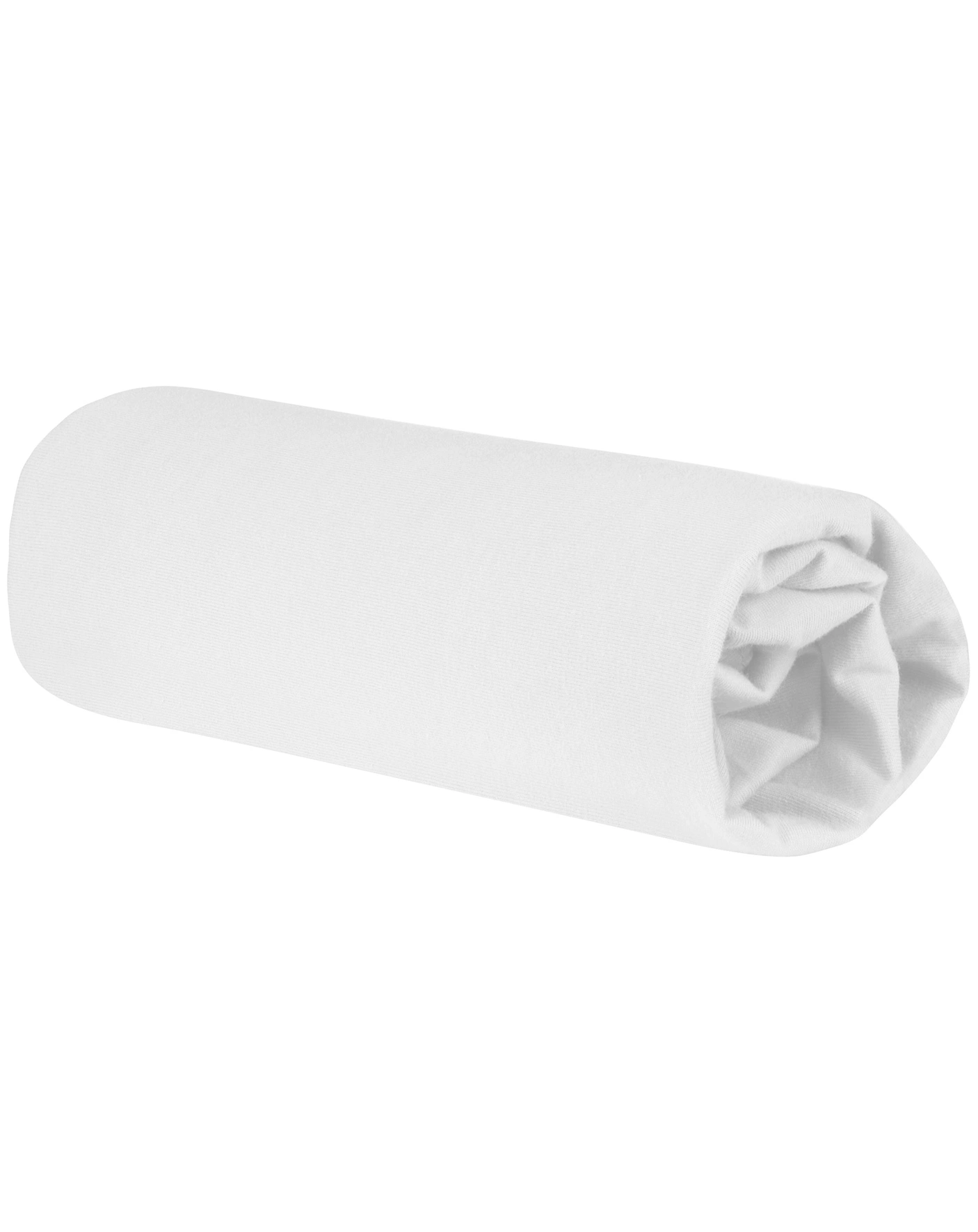 Spannbettlaken GOTS 45x90cm/40x90cm (Farbe: weiß)