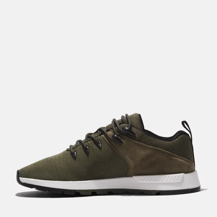 Basket basse à lacets Sprint Trekker pour homme en vert